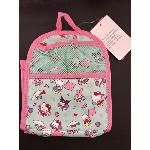 Sanrio Hello Kitty & Friends Cheerleading Allover Print Mini Backpack Organizer - Picture 2 of 2